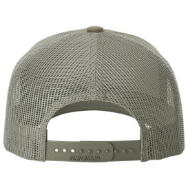 Richardson 112FP Five-Panel Trucker Cap - Pale Khaki/Loden