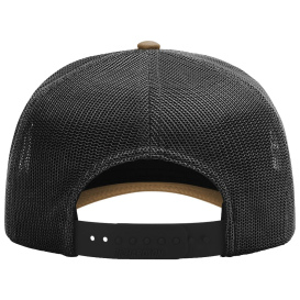 Richardson 112FPC Five-Panel Champ Trucker Cap - Caramel/Black