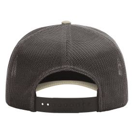Richardson 112FPC Five-Panel Champ Trucker Cap - Khaki Coffee