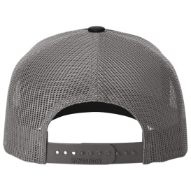 Richardson 112FPR Five-Panel with Rope Cap - Black/Charcoal/Charcoal