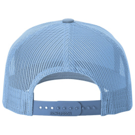 Richardson 112FPR Five-Panel with Rope Cap - Columbia Blue/Navy