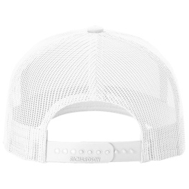 Richardson 112FPR Five-Panel with Rope Cap - White/Black