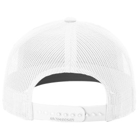 Richardson 112PL R-Flex Adjustable Trucker - White
