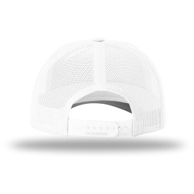 Richardson 115 Low Pro Trucker Cap - White