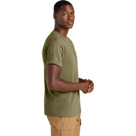 American Apparel 1301GD Unisex Heavyweight Cotton Garment-Dyed Tee - Faded Army