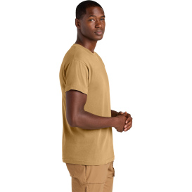 American Apparel 1301GD Unisex Heavyweight Cotton Garment-Dyed Tee - Faded Mustard