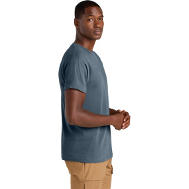 American Apparel 1301GD Unisex Heavyweight Cotton Garment-Dyed Tee - Faded Navy