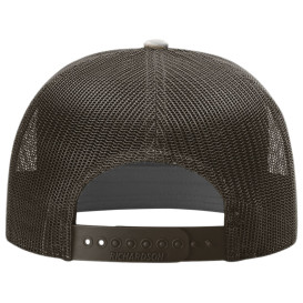 Richardson 168P Printed 7-Panel Trucker Cap - Bark Duck Camo/Brown