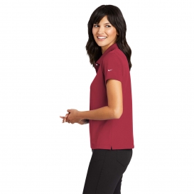 Nike 203697 Ladies Tech Basic Dri-FIT Polo - Pro Red