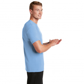 Jerzees 21M Dri-Power 100% Polyester T-Shirt - Light Blue