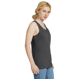 American Apparel 2408W Women\'s Fine Jersey Tank - Asphalt
