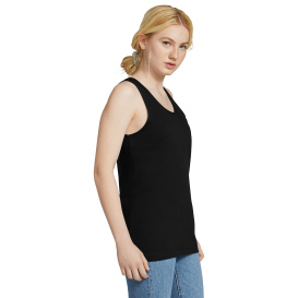 American Apparel 2408W Women\'s Fine Jersey Tank - Black