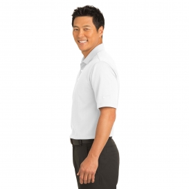Nike 244620 Dri-FIT Textured Polo - White