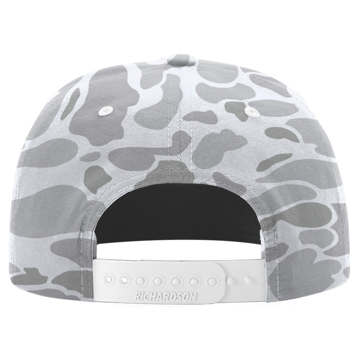 Richardson 256 Printed Umpqua Gramps Cap - Blizzard Duck Camo/White