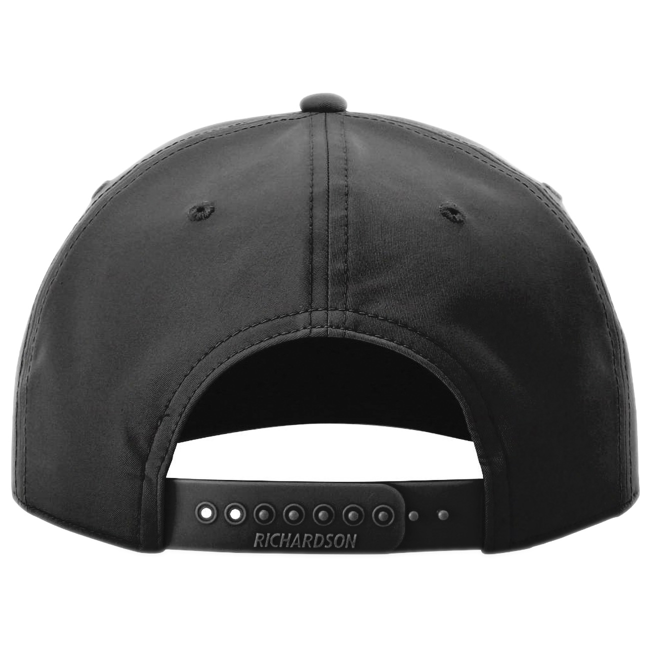 Richardson 258 Five Panel Classic Rope Cap - Black/White