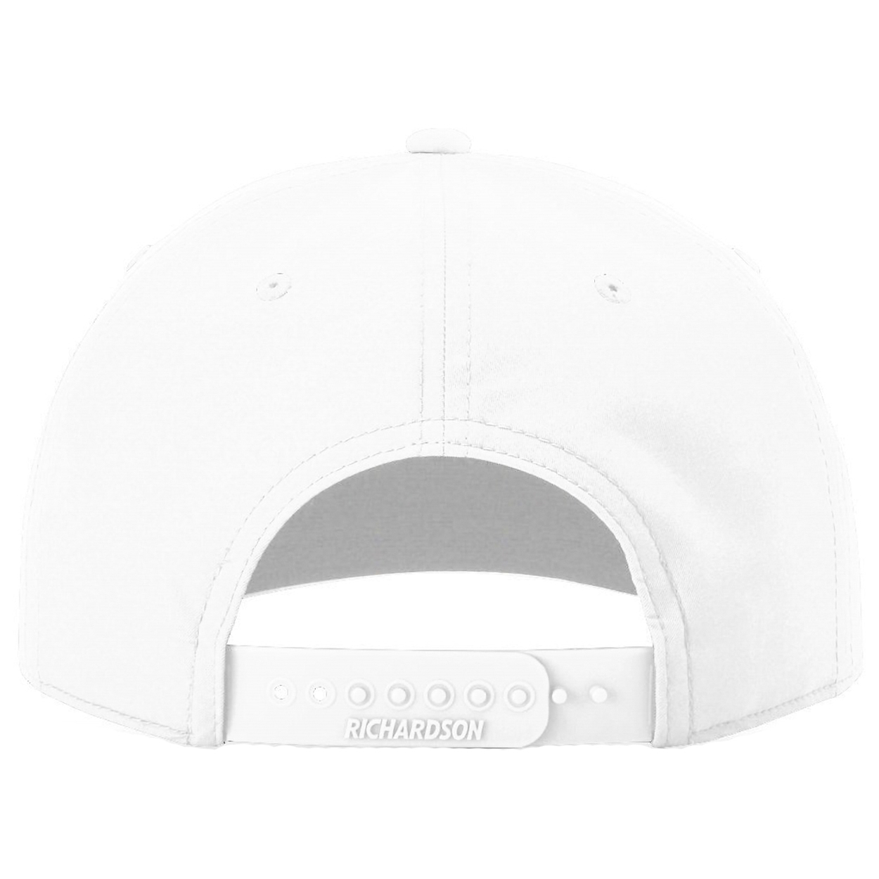 Richardson 258 Five Panel Classic Rope Cap - White/Navy