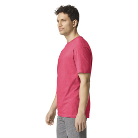 Gildan 3000 Light Cotton Tee - Heather Red