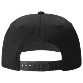 Richardson 312 Solid Twill Trucker Cap - Black