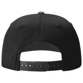 Richardson 312 Solid Twill Trucker Cap - Charcoal/Black