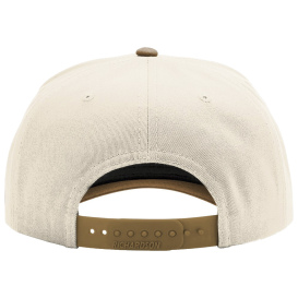 Richardson 323FPC Full Fabric 5-Panel Champ Cap - Cream/Cream/Caramel