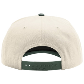 Richardson 323FPC Full Fabric 5-Panel Champ Cap - Cream/Cream/Dark Green