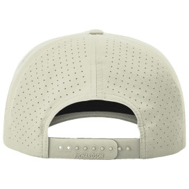 Richardson 355 Laser Perf Performance Rope Cap - Oat Milk/Elmwood White