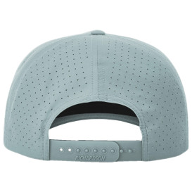 Richardson 355 Laser Perf Performance Rope Cap - Smoke Blue/Grey White