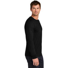Jerzees 363L Classics Unisex Cotton Long Sleeve T-Shirt - Black Ink