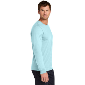 Jerzees 363L Classics Unisex Cotton Long Sleeve T-Shirt - Breezy Blue