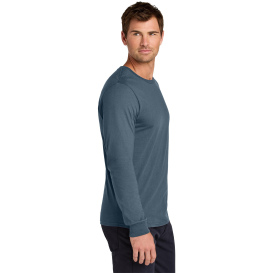 Jerzees 363L Classics Unisex Cotton Long Sleeve T-Shirt - Denim
