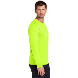 Jerzees 363L Classics Unisex Cotton Long Sleeve T-Shirt - Safety Green