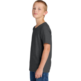Jerzees 363Y Classics Youth Cotton T-Shirt - Black Heather