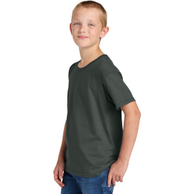 Jerzees 363Y Classics Youth Cotton T-Shirt - Charcoal Gray