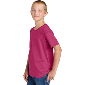 Jerzees 363Y Classics Youth Cotton T-Shirt - Cyber Pink