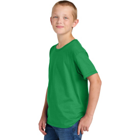 Jerzees 363Y Classics Youth Cotton T-Shirt - Retro Heather Green