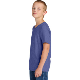 Jerzees 363Y Classics Youth Cotton T-Shirt - Retro Heather Purple