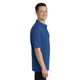 Jerzees 443M Unisex Premium Ring Spun Cotton Pique Sport Shirt - Royal