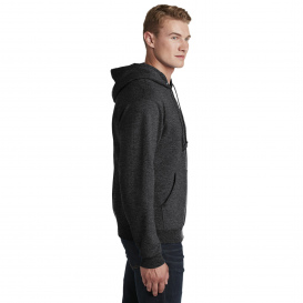 Jerzees 4997M Super Sweats NuBlend Pullover Hooded Sweatshirt - Black Heather