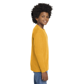 Gildan 5400B Youth Heavy Cotton Long Sleeve T-Shirt - Gold