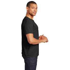 Jerzees 560M Premium Blend Ring Spun T-Shirt - Black Ink Heather