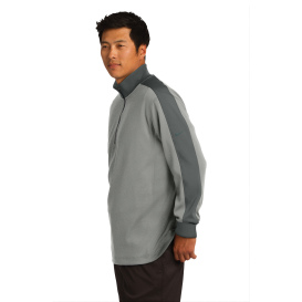 Nike 578673 Dri-FIT 1/2-Zip Cover-Up - Dark Grey Heather/Dark Grey