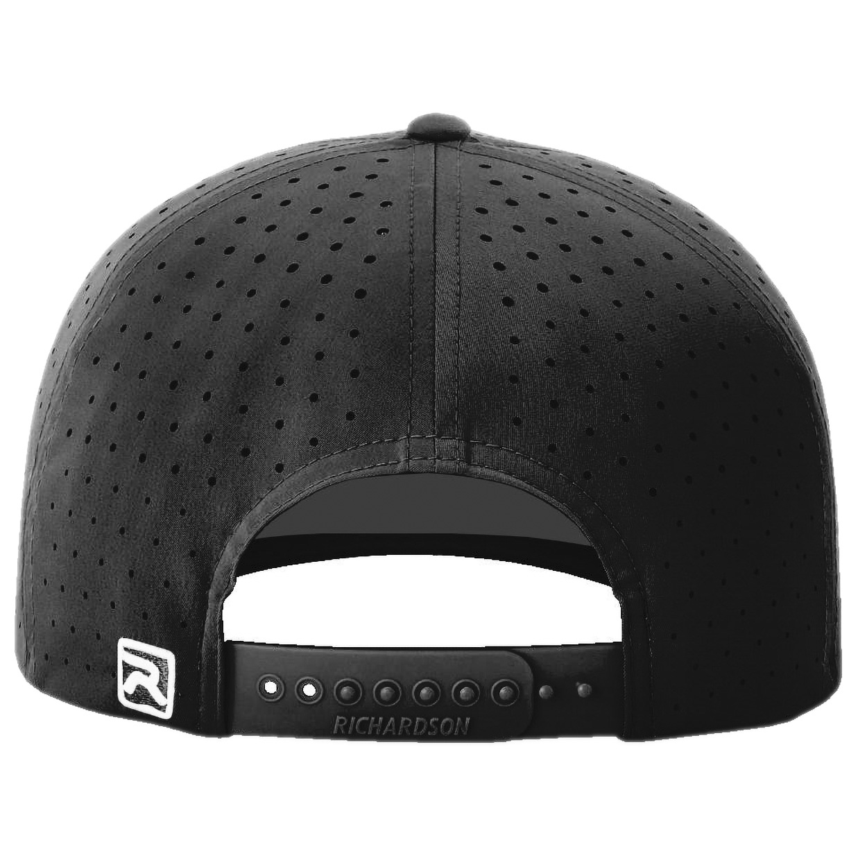 Richardson 632 Laser Perf R-Flex Snapback Cap - Black