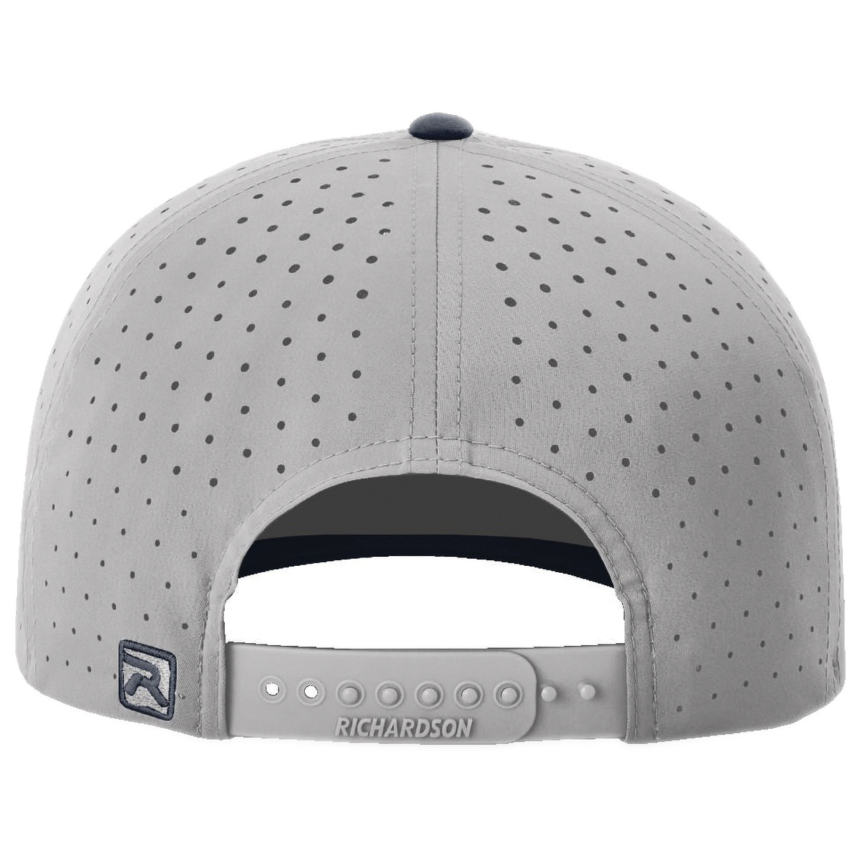 Richardson 632 Laser Perf R-Flex Snapback Cap - Grey/Grey/Navy