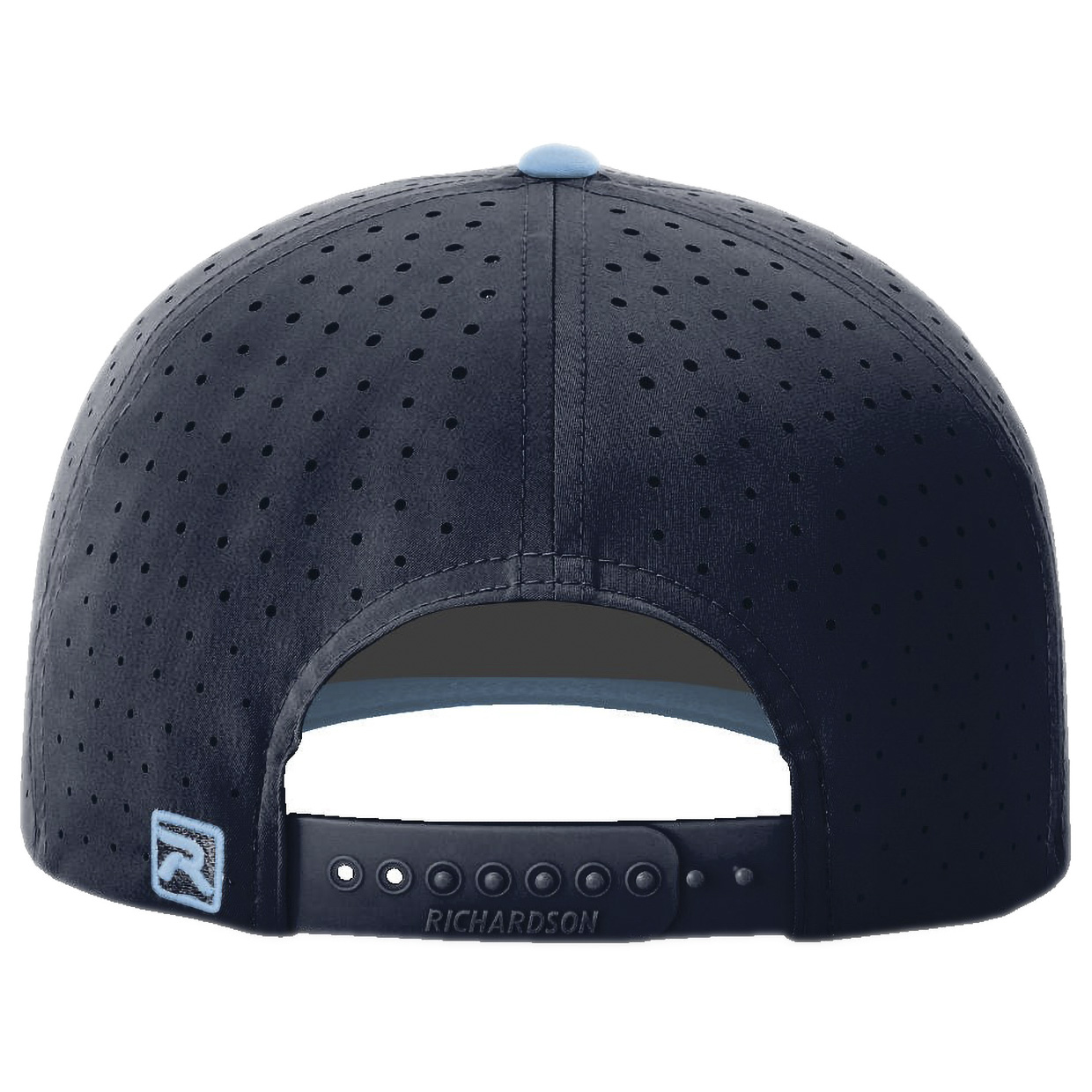Richardson 632 Laser Perf R-Flex Snapback Cap - Navy/Navy/Columbia Blue
