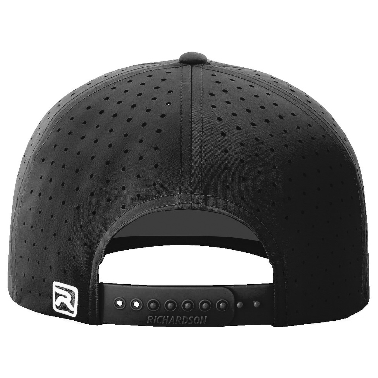 Richardson 632 Laser Perf R-Flex Snapback Cap - White/Black/Black