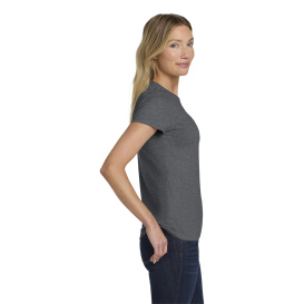 Gildan 64000L Softstyle Women\'s T-Shirt - Graphite Heather