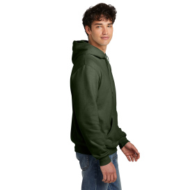 Jerzees 700M Eco Premium Blend Pullover Hooded Sweatshirt - Military Green Heather