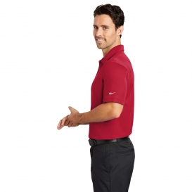 Nike 746099 Dri-FIT Solid Icon Pique Polo - Gym Red