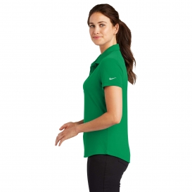 Nike 811807 Ladies Dri-FIT Smooth Performance Polo - Pine Green