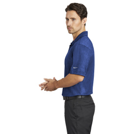Nike 838965 Dri-FIT Crosshatch Polo - Old Royal/Marine